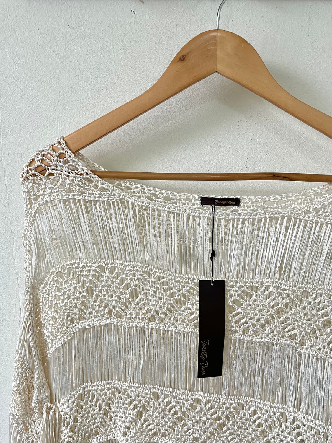 Twenty Thnee 프린지 탑 상품이미지2