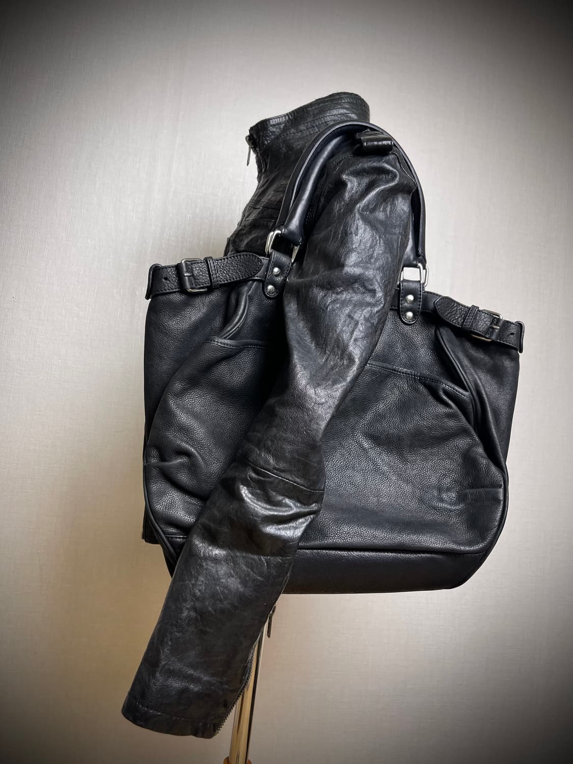 바네사브루노 레더 숄더백  - 바네사브루노 가방 상품이미지1