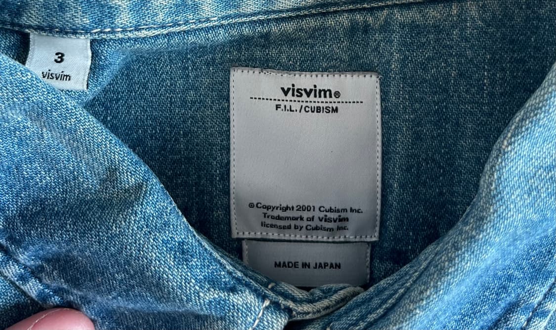 visvim denim shirts 3사이즈 상품이미지4