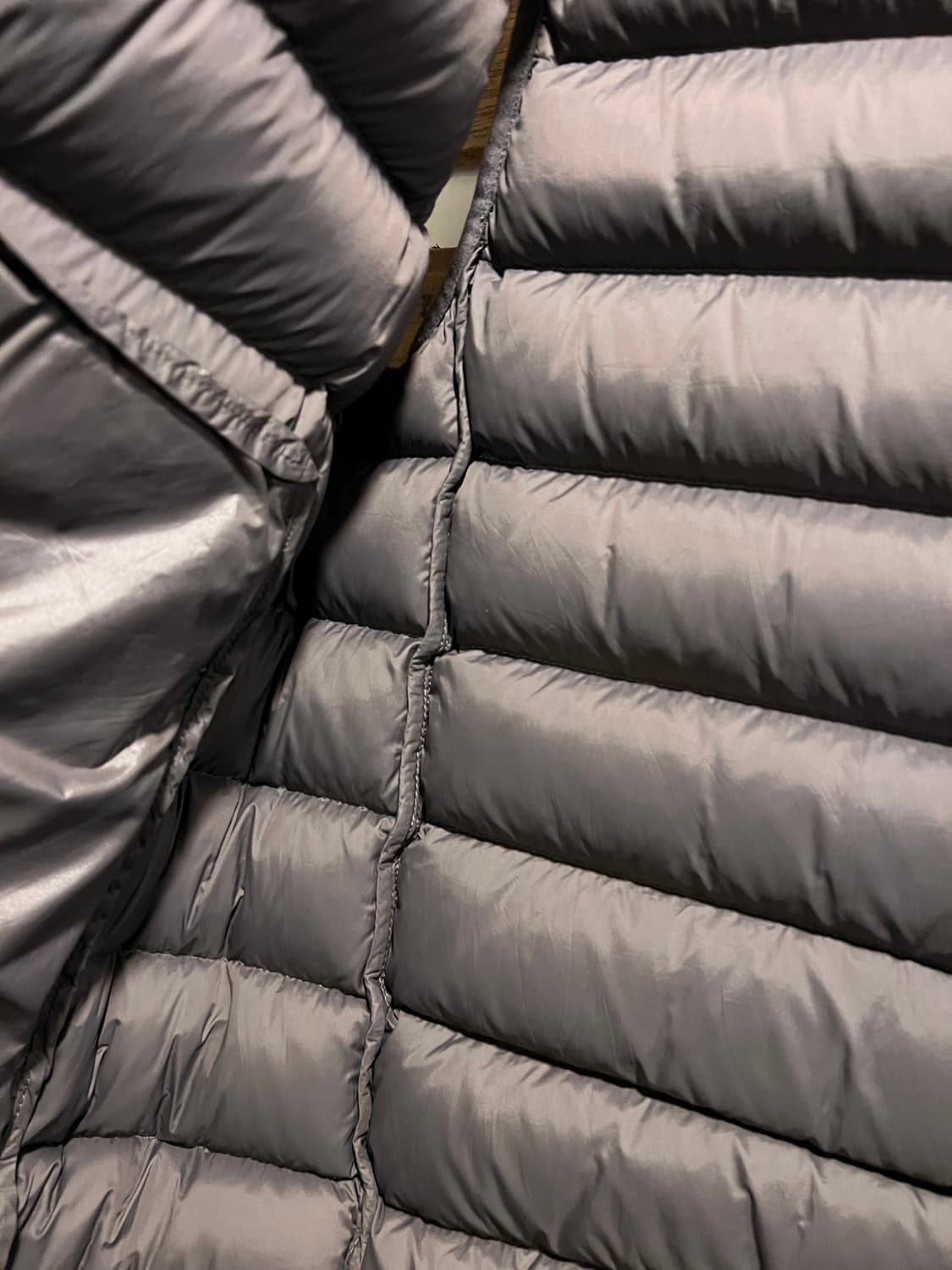 [L]폴로 랄프로렌 우먼스 그레이 덕다운 경량 패딩 베스트 상품이미지5