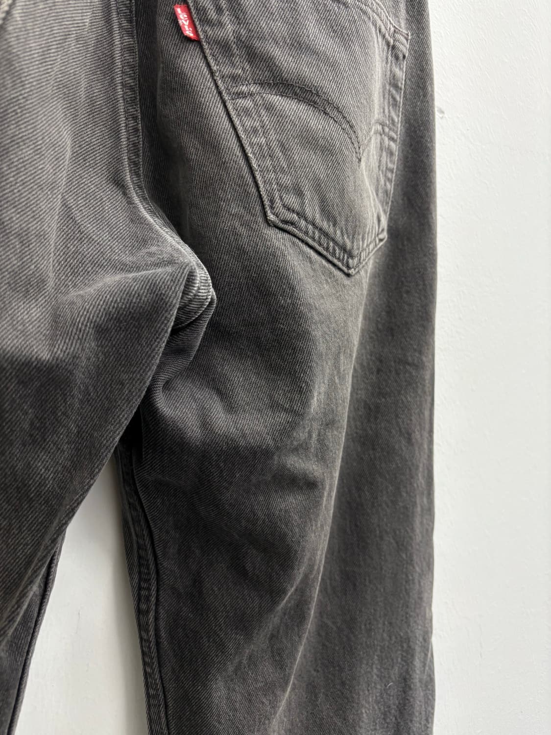 88s 리바이스(Levi's) 빈티지 501 블랙 데님 팬츠 상품이미지5