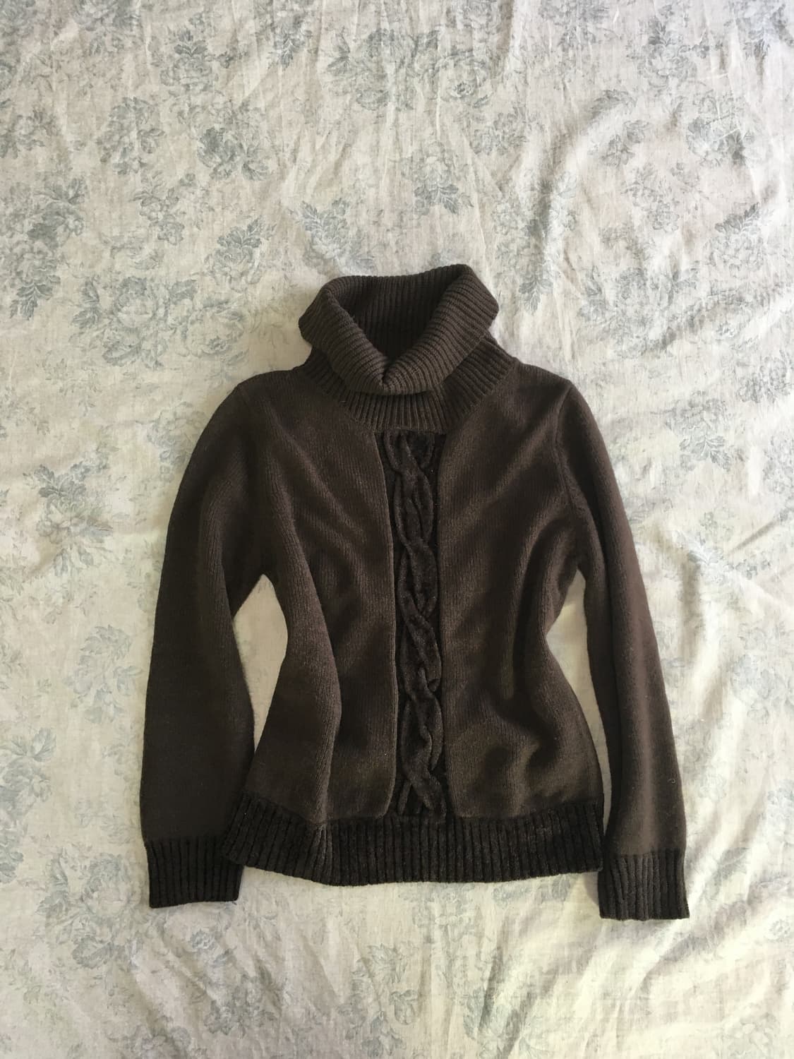 jpn vintage brown twist pullover knit 상품이미지4