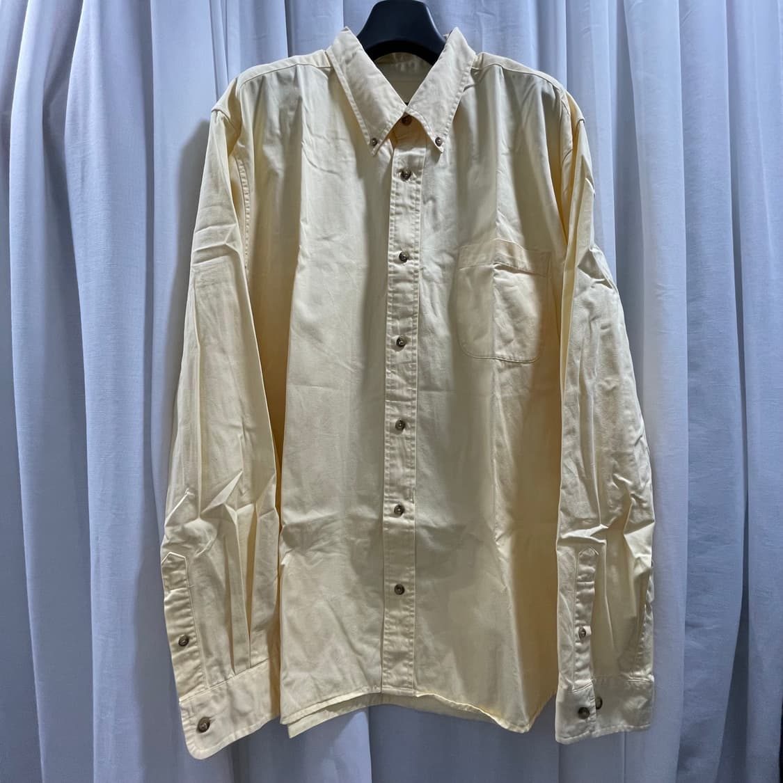 에디바우어/ 옥스포드 셔츠 옐로우/ XL 상품이미지1