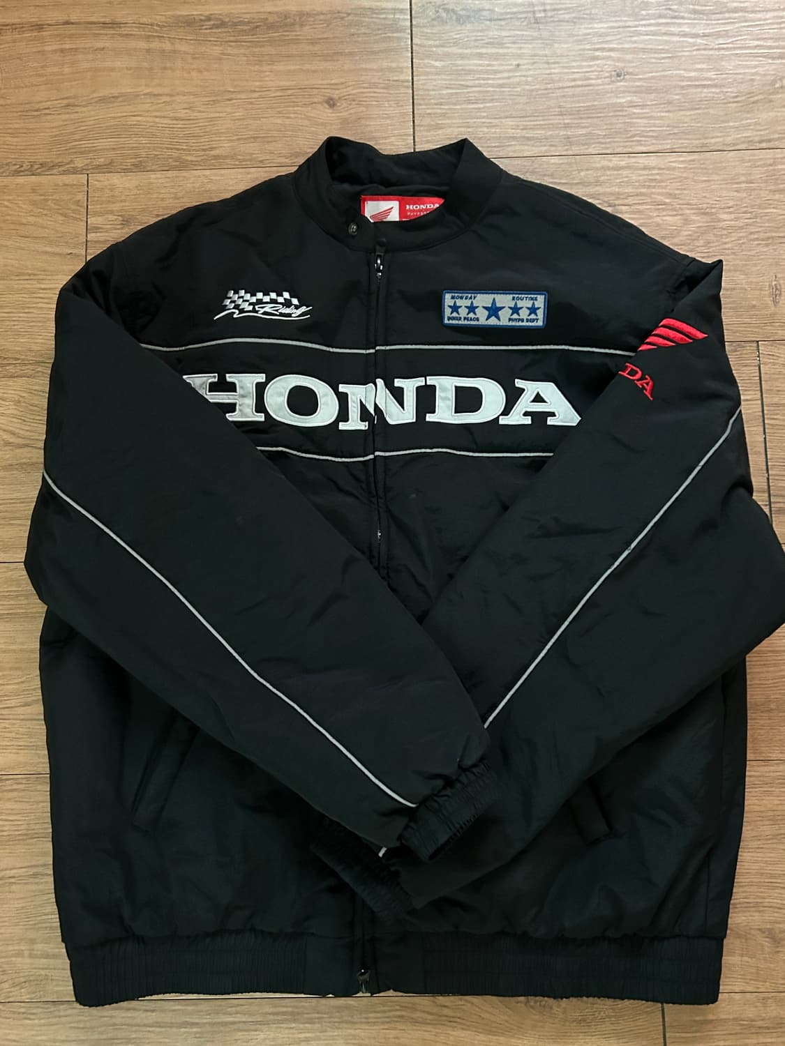 혼다 모터사이클 블루종 자켓 XL 상품이미지1
