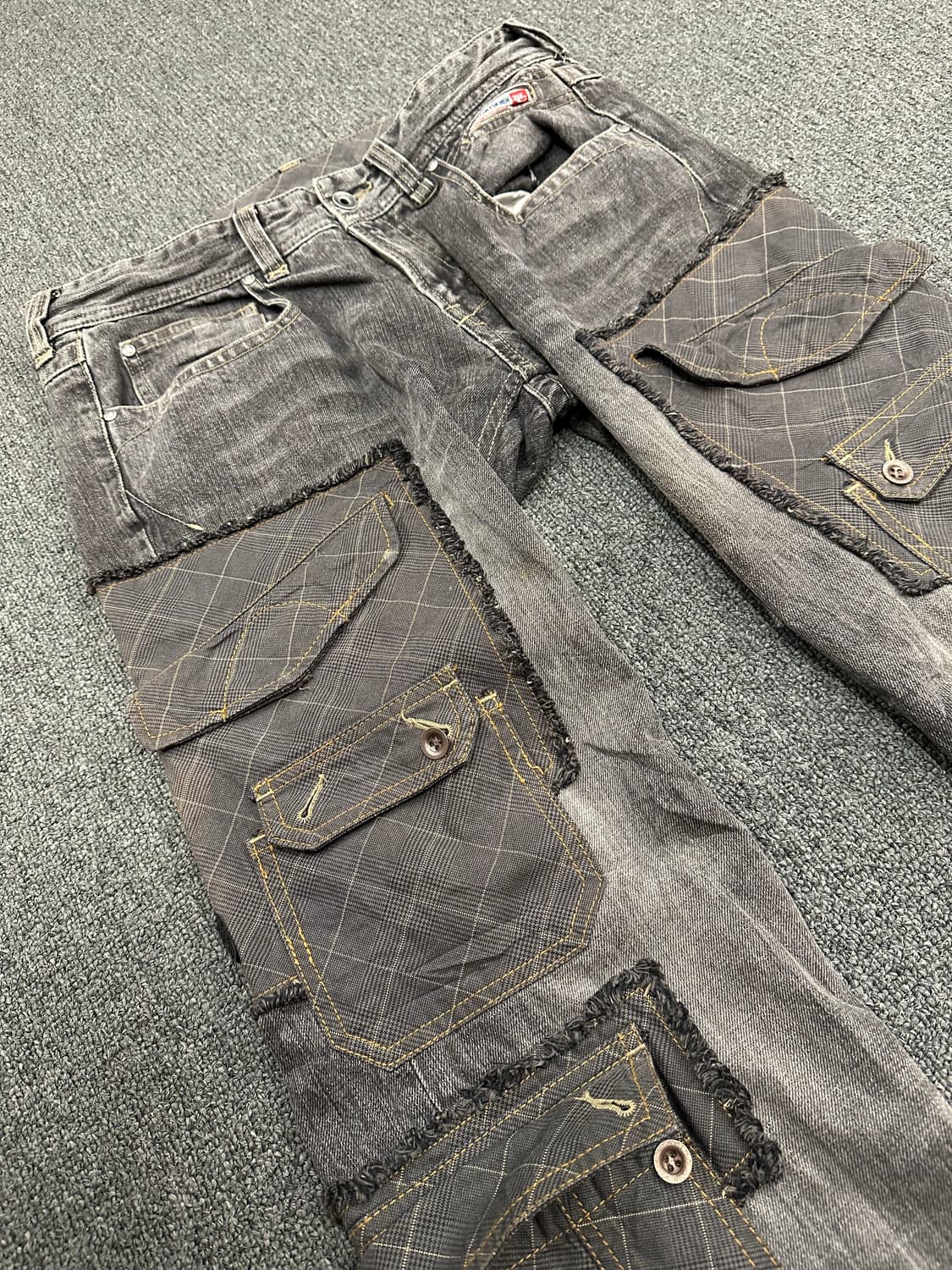 L)니콜클럽포맨 Y2K 다중 포켓 부츠컷 바지 상품이미지8