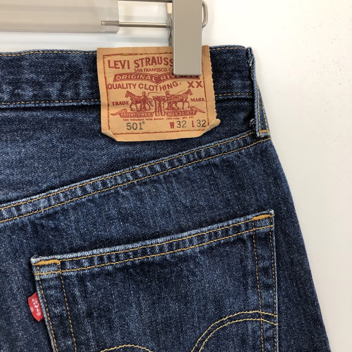 리바이스 501 00s 오리지널 크롭 데님진 30-31  상품이미지4