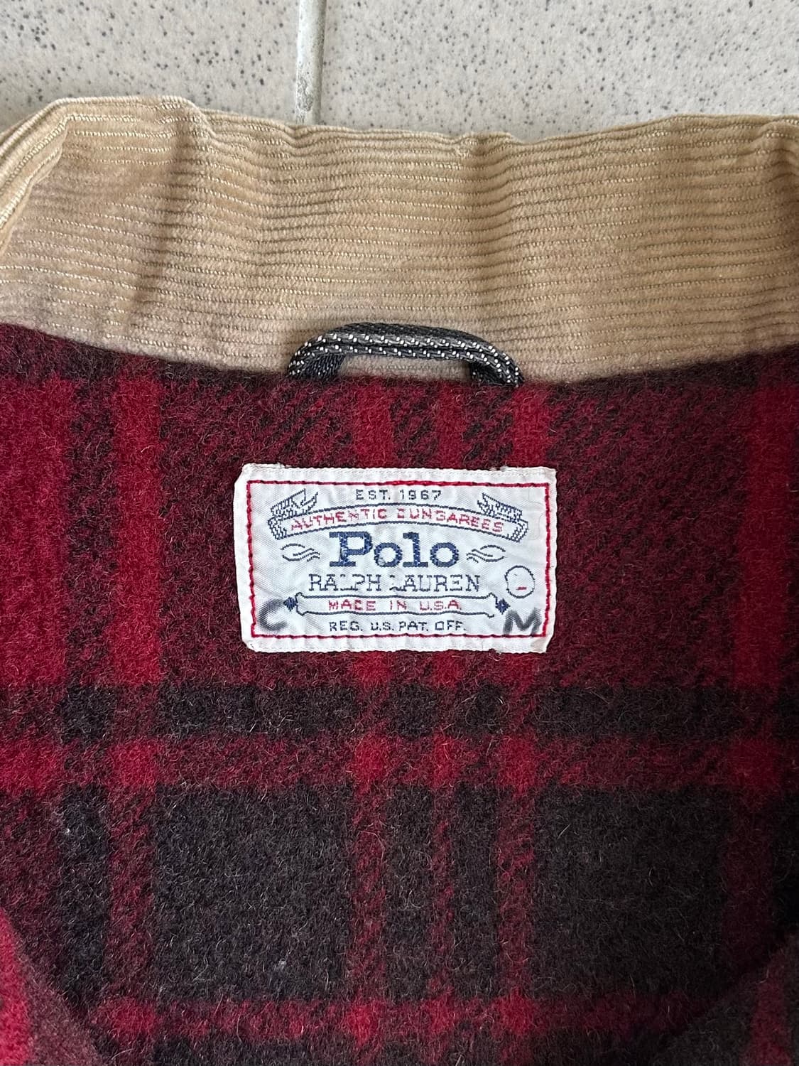 90s 빈티지 폴로 덩가리 자켓 블랙 L 상품이미지5