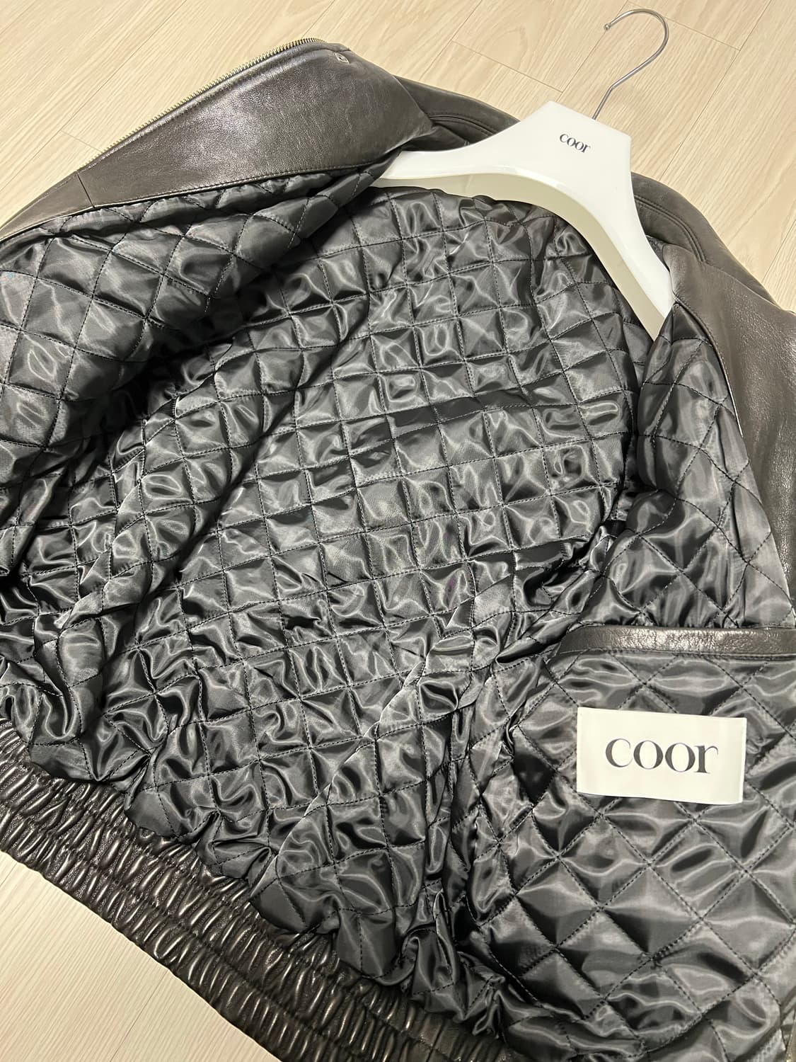 쿠어 A2레더자켓 S사이즈 상품이미지3