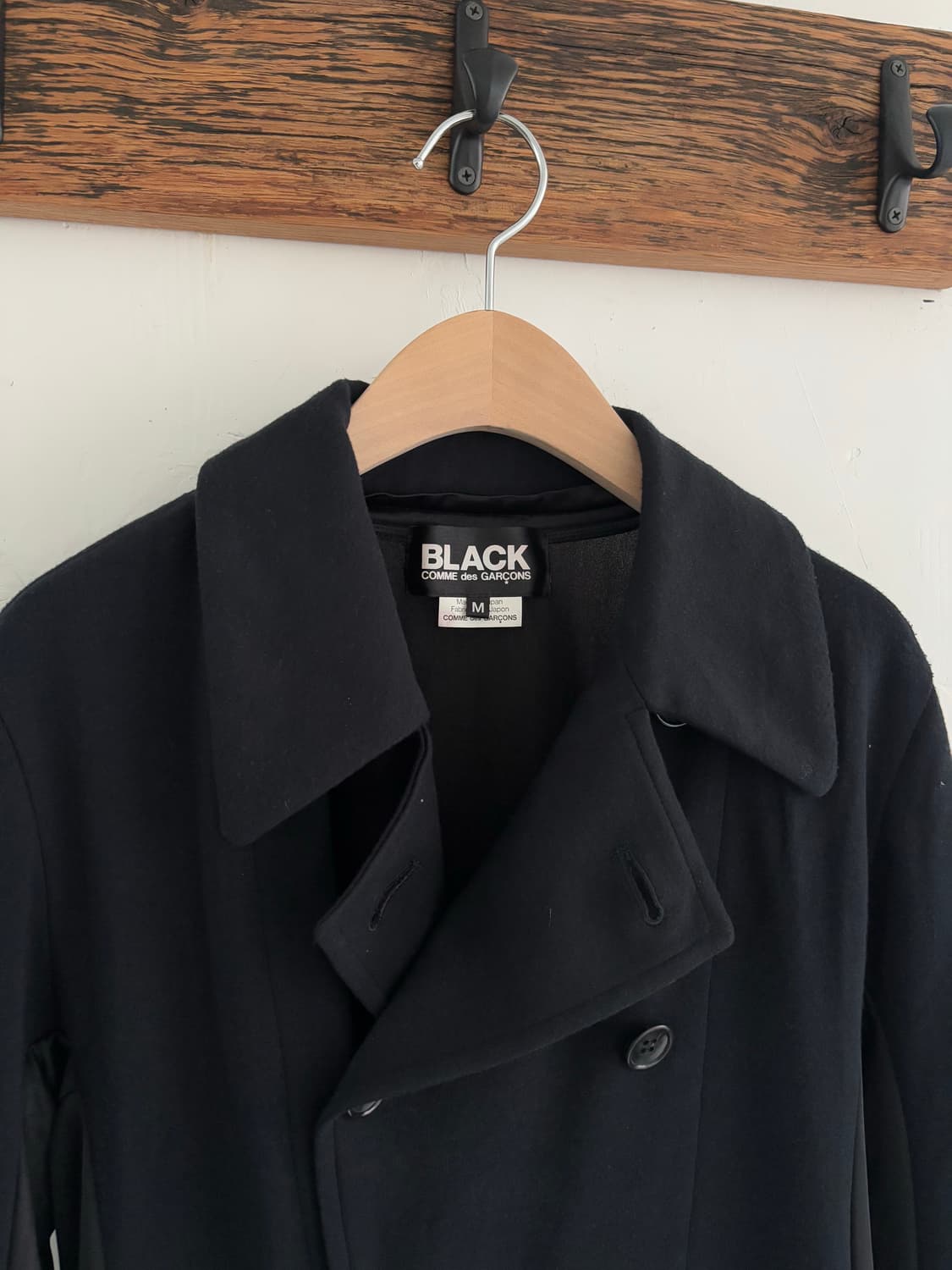 Comme des Garcons Black 꼼데가르송 블랙 더블 자켓 상품이미지7