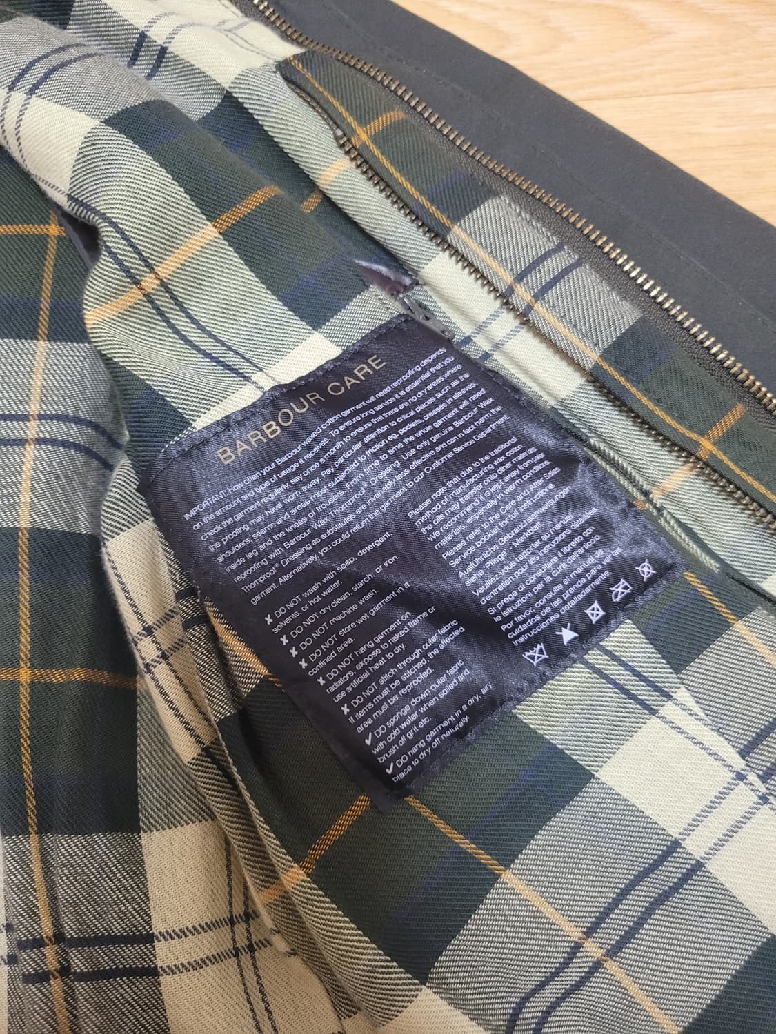 바버 비드넬 uk10  세이지 상품이미지3