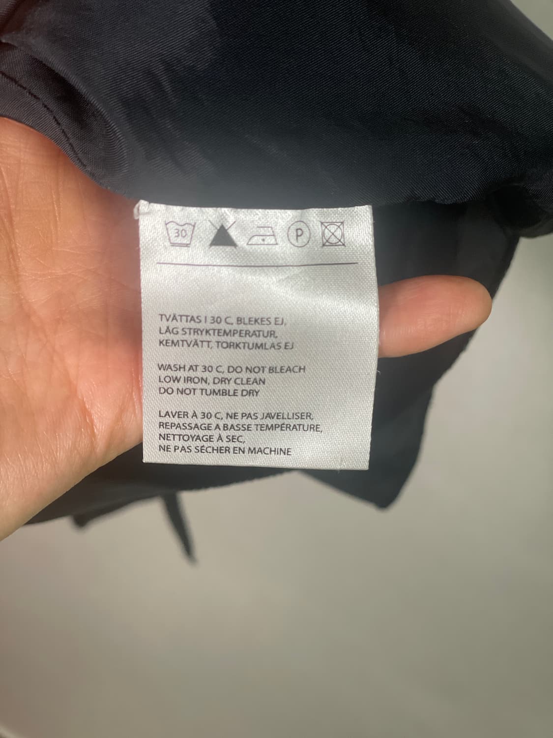 아크네 빈티지 블랙미니드레스  상품이미지4