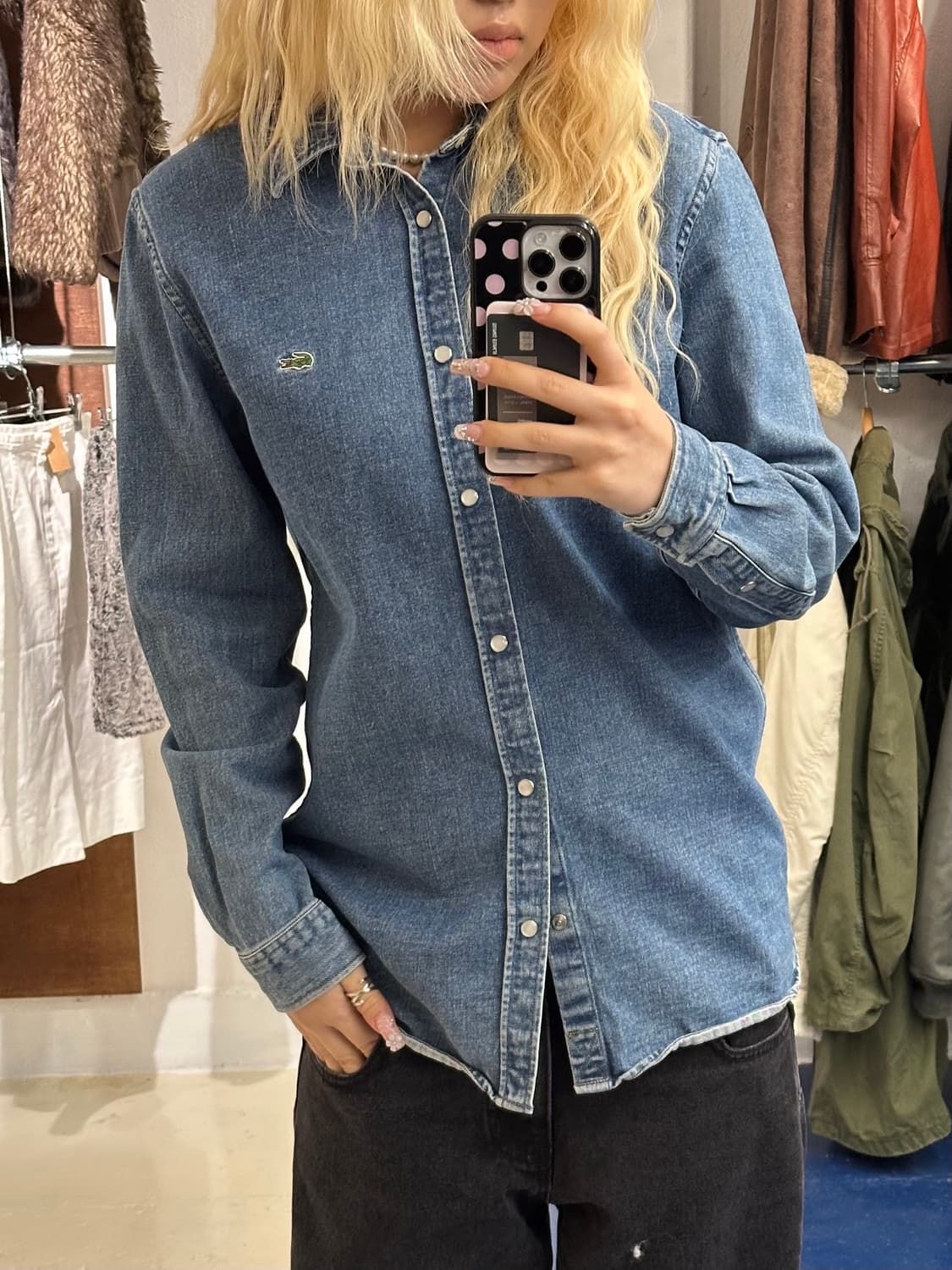 Lacoste 라코스테 데님셔츠  상품이미지1