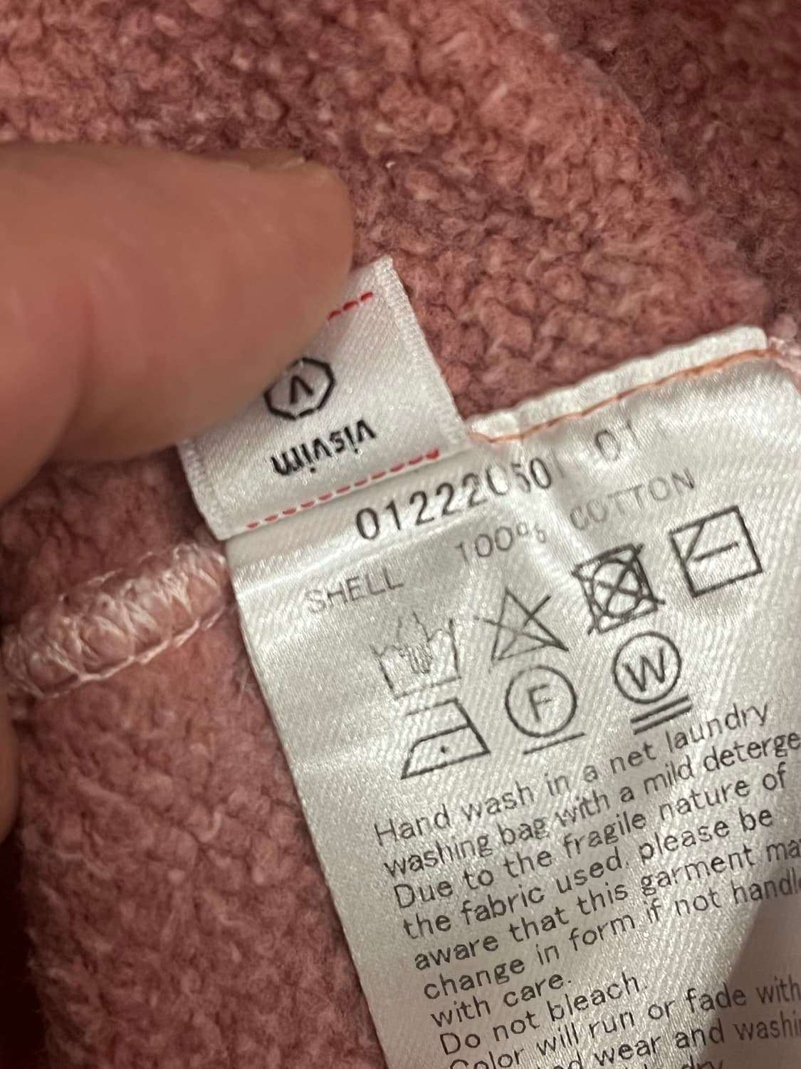 VISVIM JUMBO SB HOODIE P.O.(U.D.)Red 3 상품이미지8