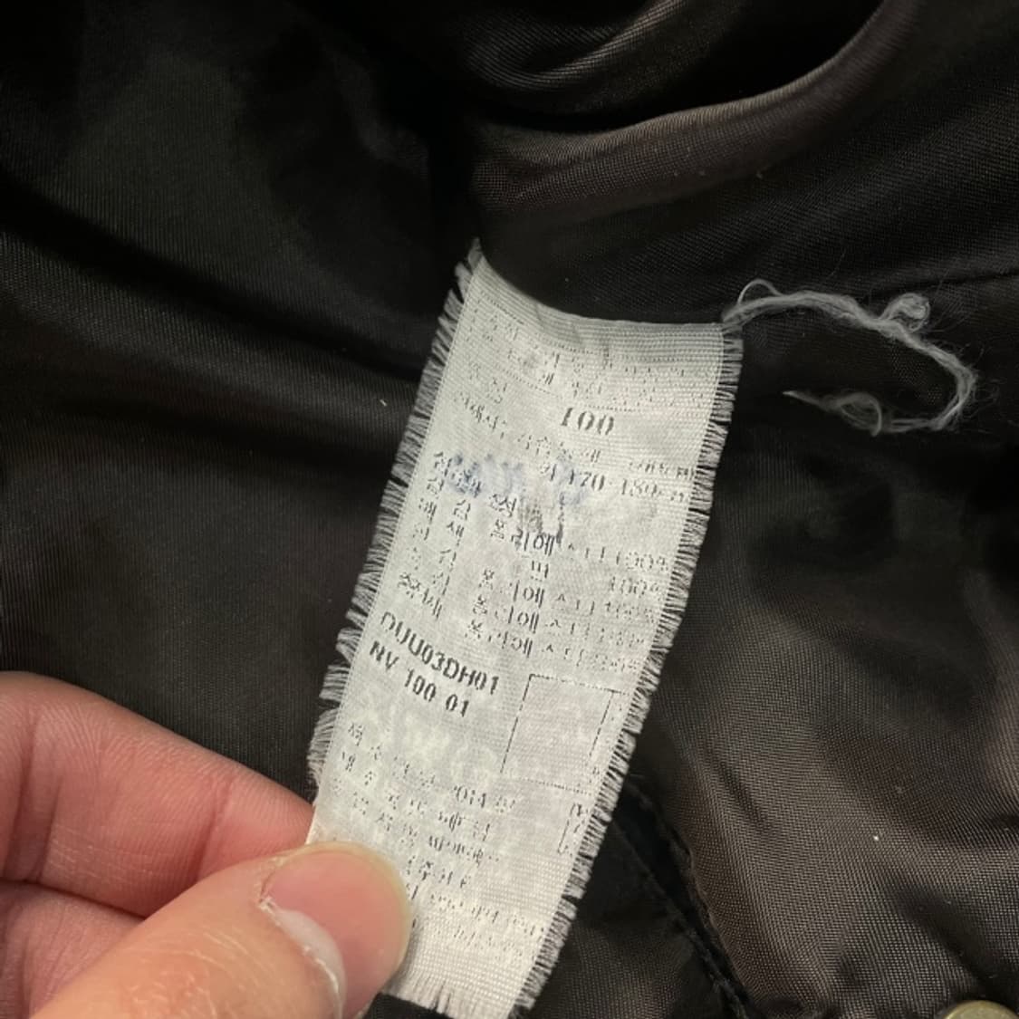 100 헤지스 퀼팅점퍼  상품이미지4