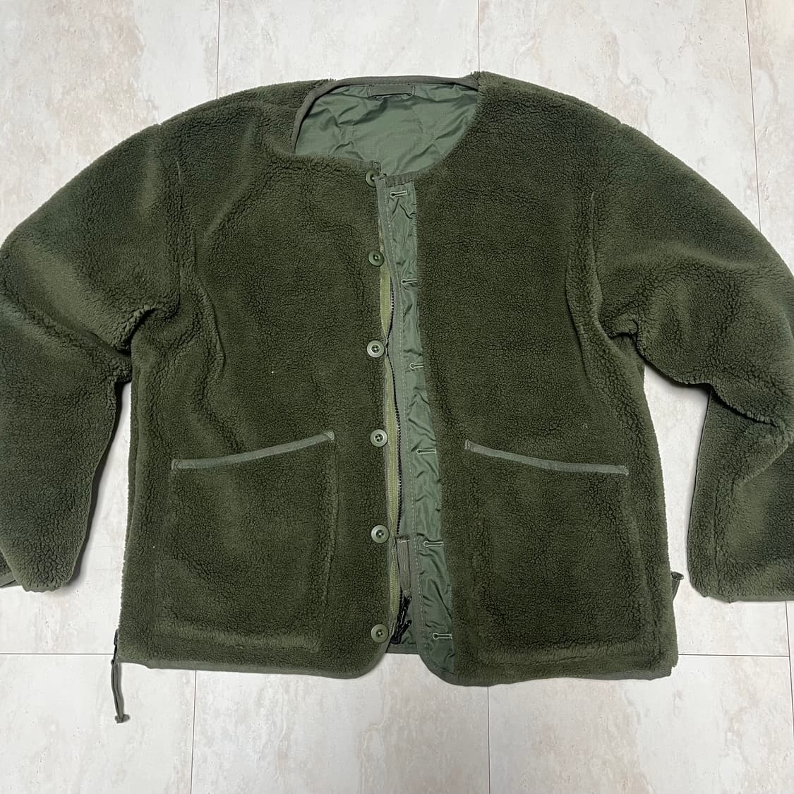 타이온 taion 리버서블 양면 크루넥 다운 자켓 L    상품이미지3