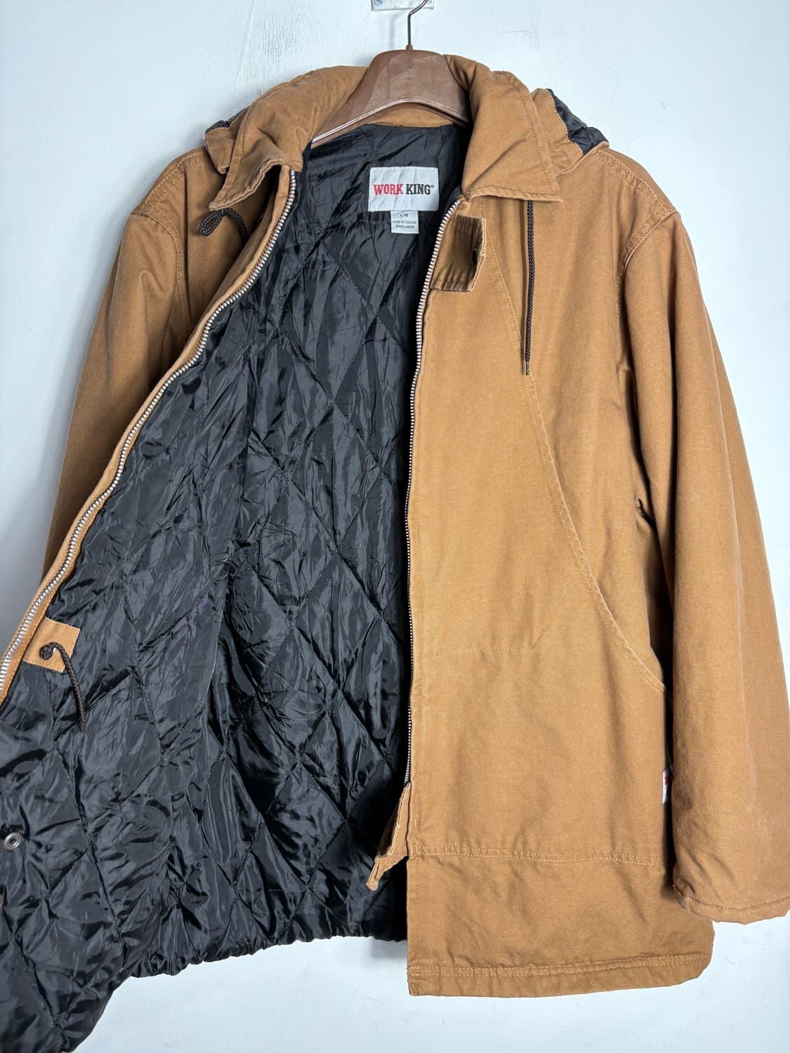 Work king 워크킹 패딩 안감 워크 후드 자켓 상품이미지3