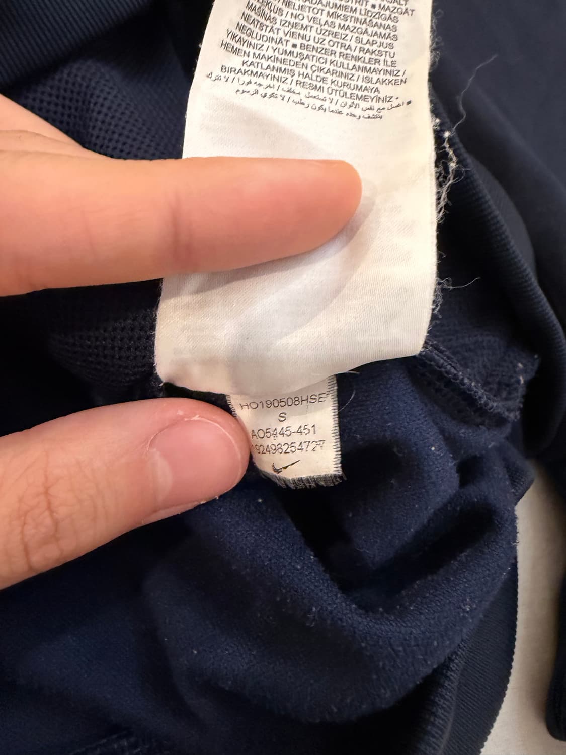 나이키 19-20 바르셀로나 져지 네이비 레드 상품이미지5