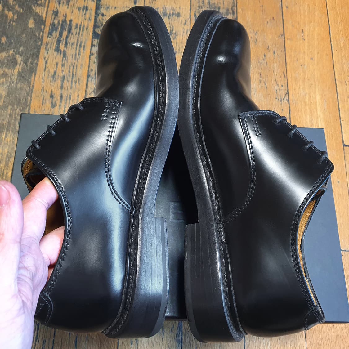 [260] 아워레가시 유니폼 퍼레이드 더비 슈즈 블랙 아워레가시 더비 상품이미지3