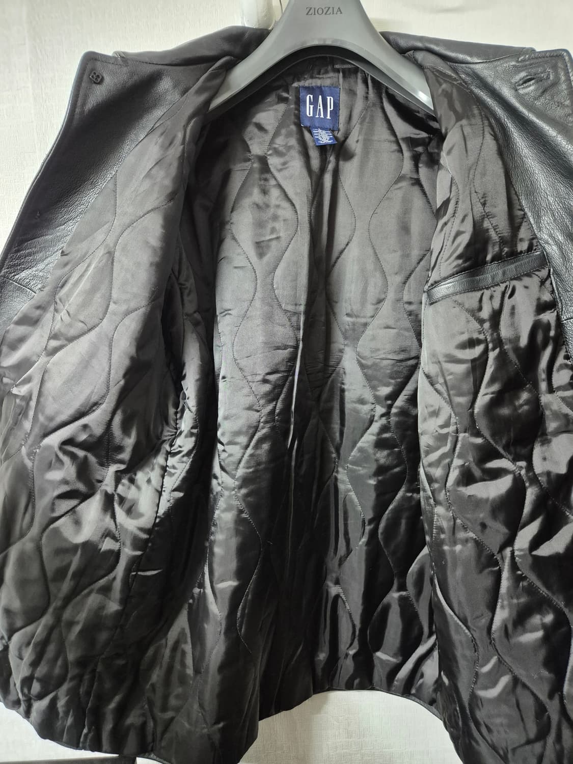 올드갭 레더 카코트 L 상품이미지10