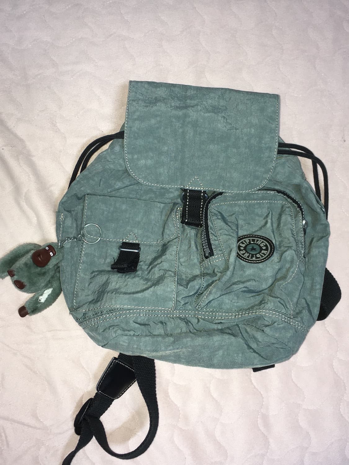 키플링 y2k 백팩 민트 키링 상품이미지3