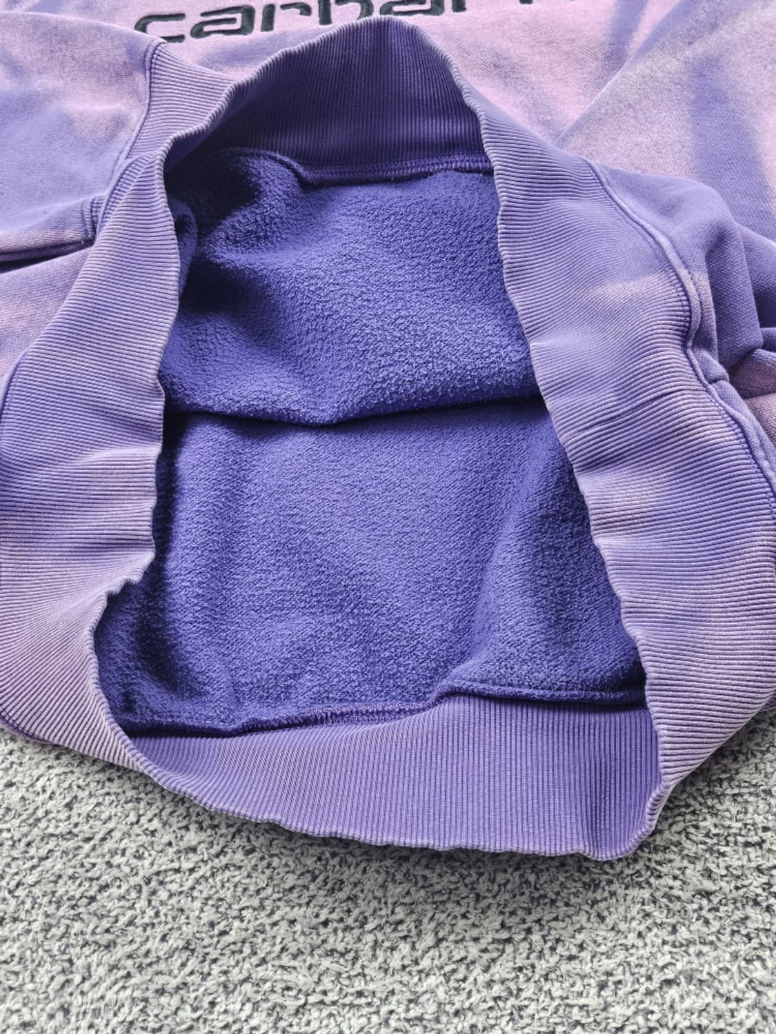 칼하트 빅로고 다잉 워시드 커스텀 맨투맨 ( XL ) / 10140 상품이미지9