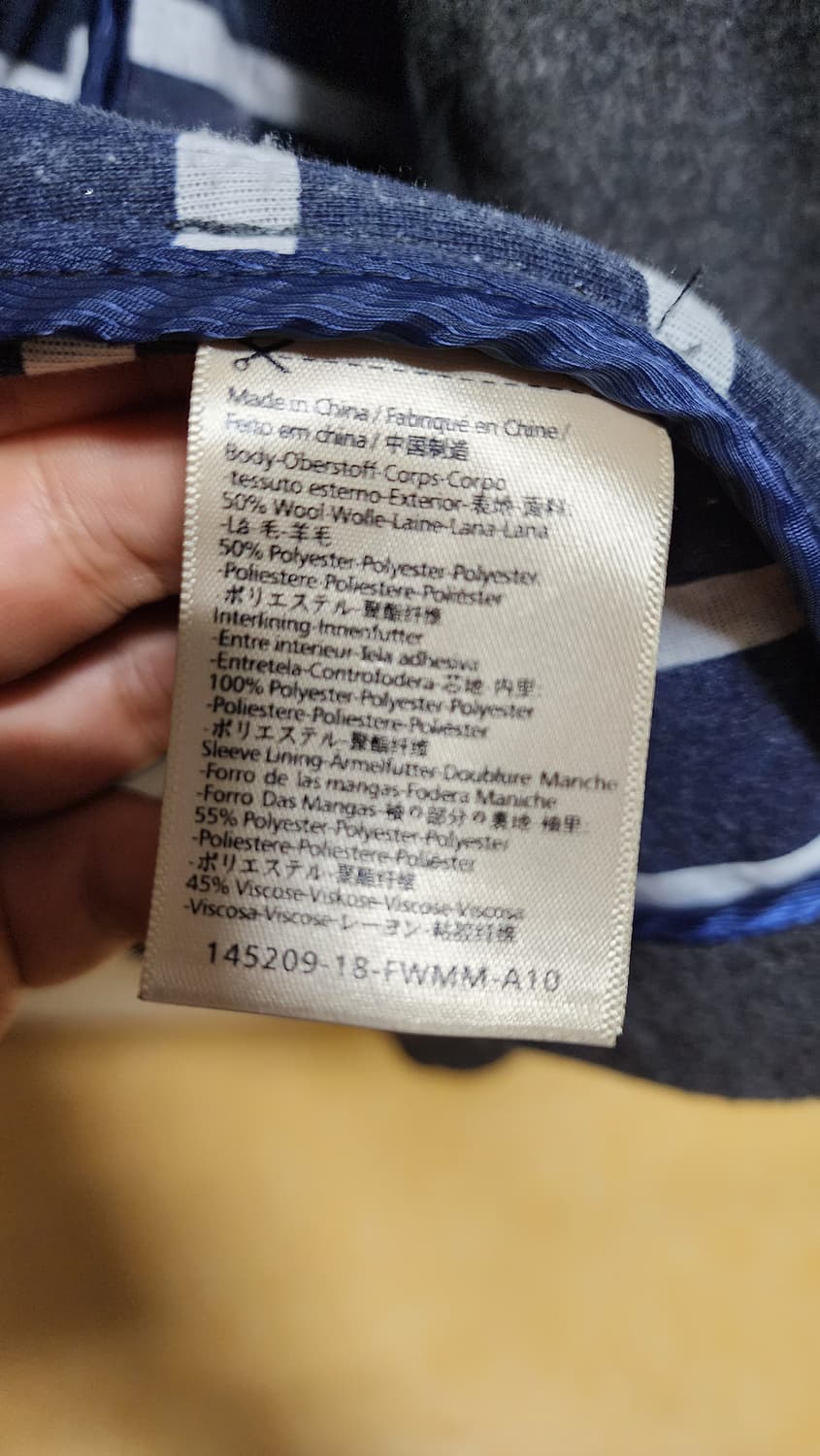 Scotch & Soda 그레이 울혼방 코트 상품이미지9