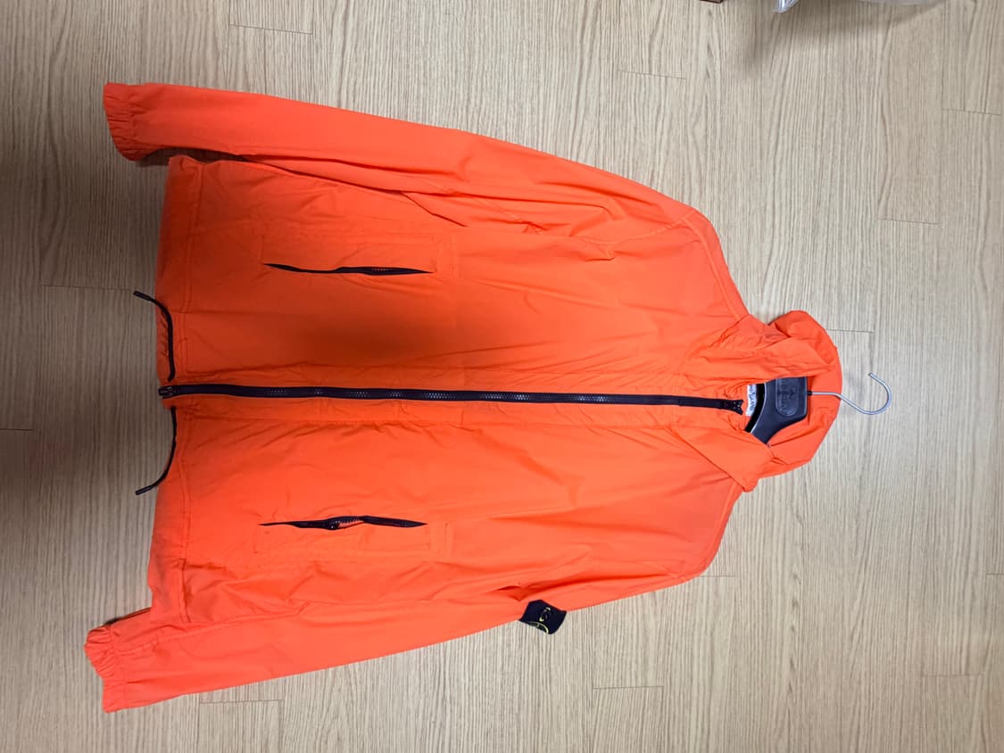 20SS 스톤 스킨터치나일론후드자켓 오렌지(L) 상품이미지3