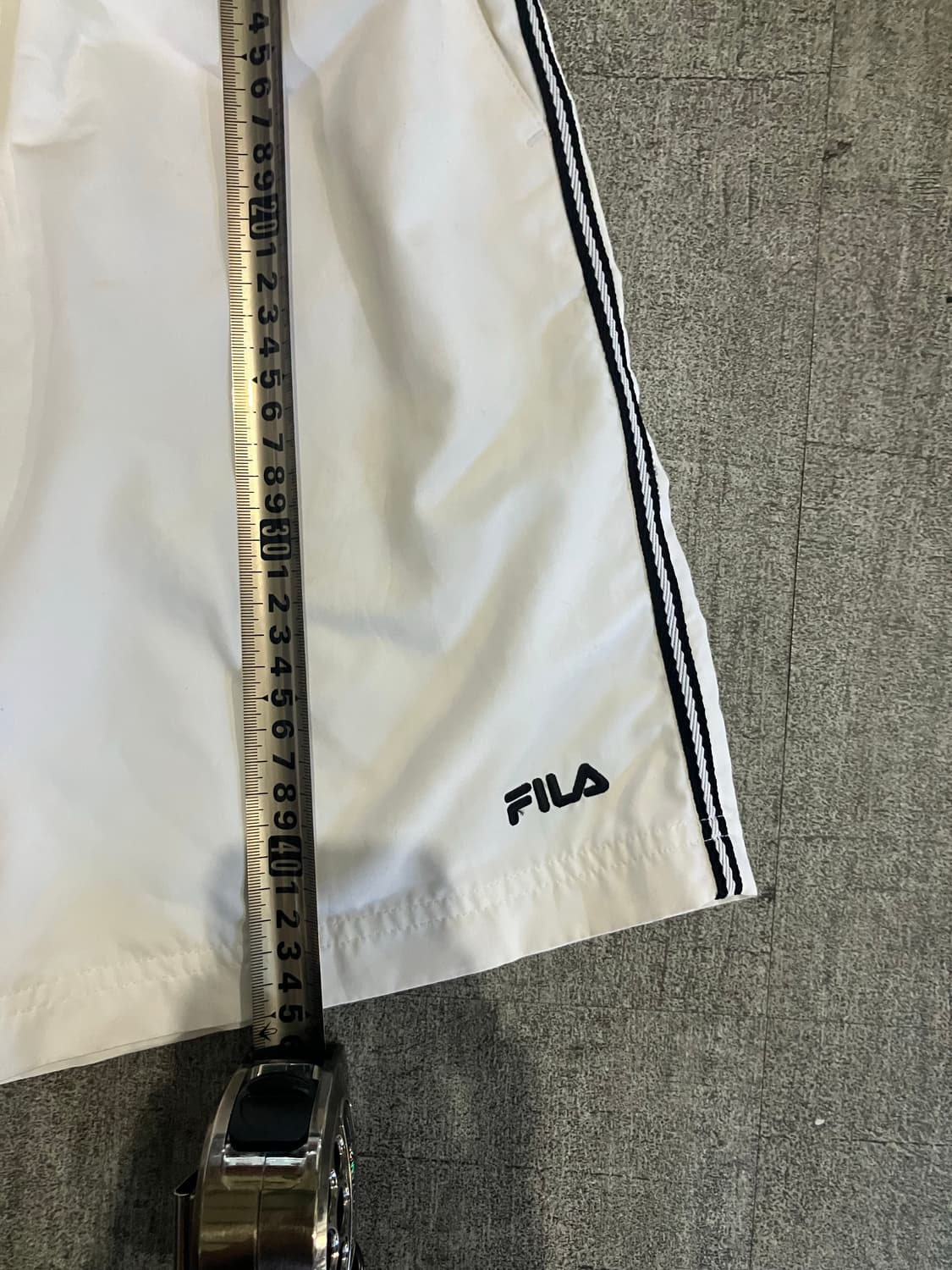일본빈티지 Fila 휠라 올드스쿨스트릿 사이드라인 하프팬츠 반바지 상품이미지3