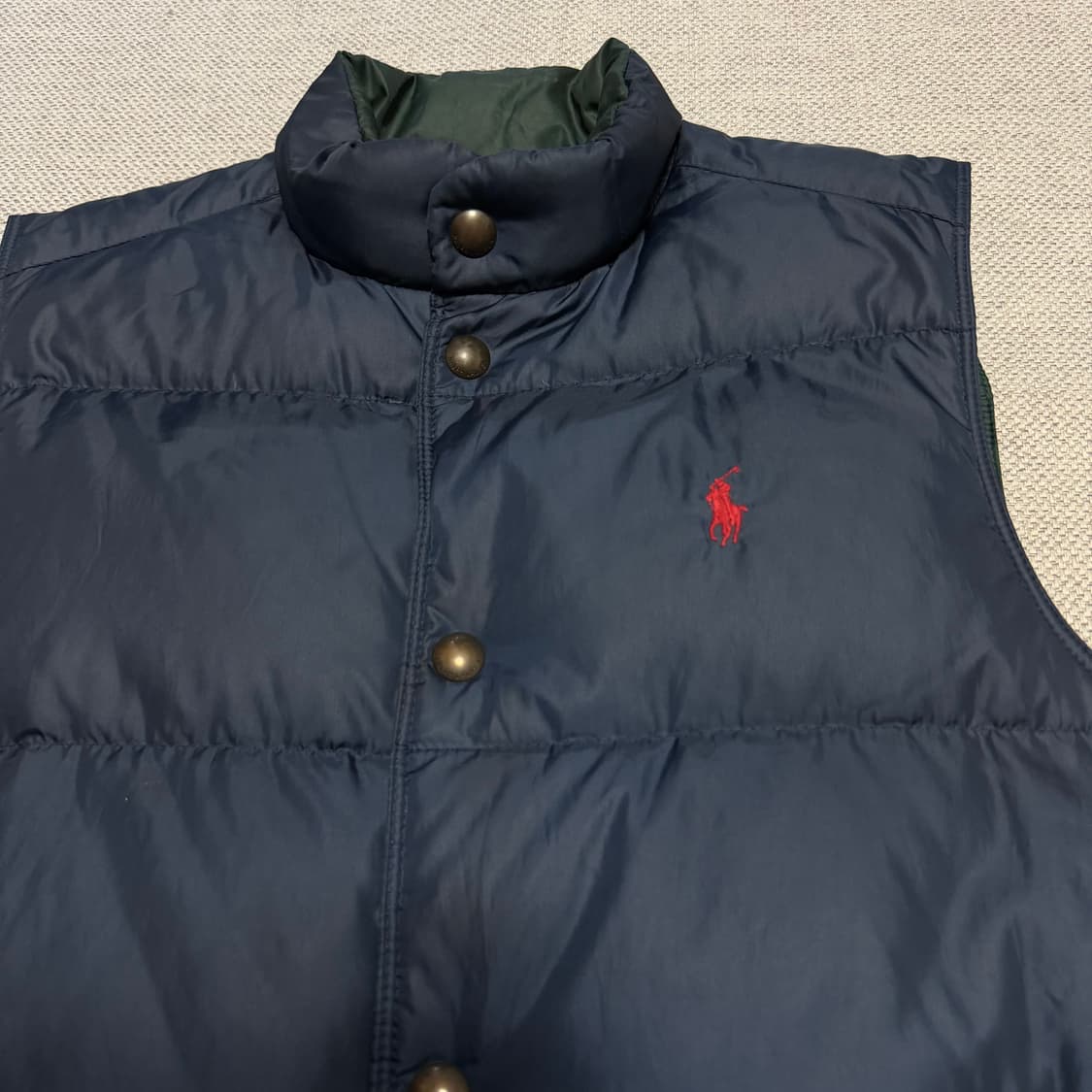 폴로 랄프로렌 리버시블 다운 패딩 조끼 상품이미지5