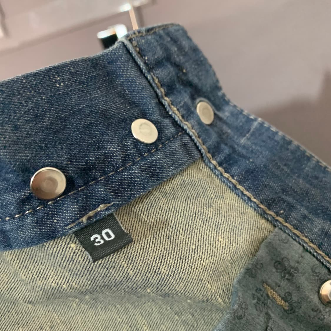 30인치 ELEVENTY 일레븐티 5포켓 워싱 스판 데님 청바지 상품이미지6