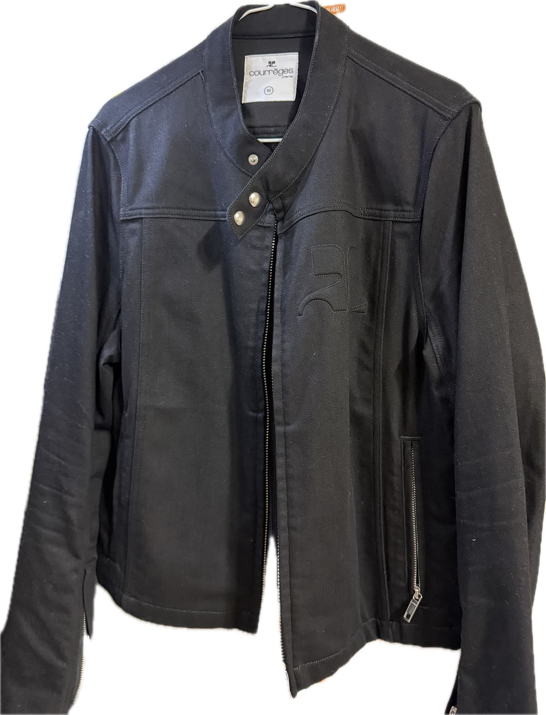 [Courreges] 데님 바이커 (IT 52 / 100-105사이즈감) 상품이미지1