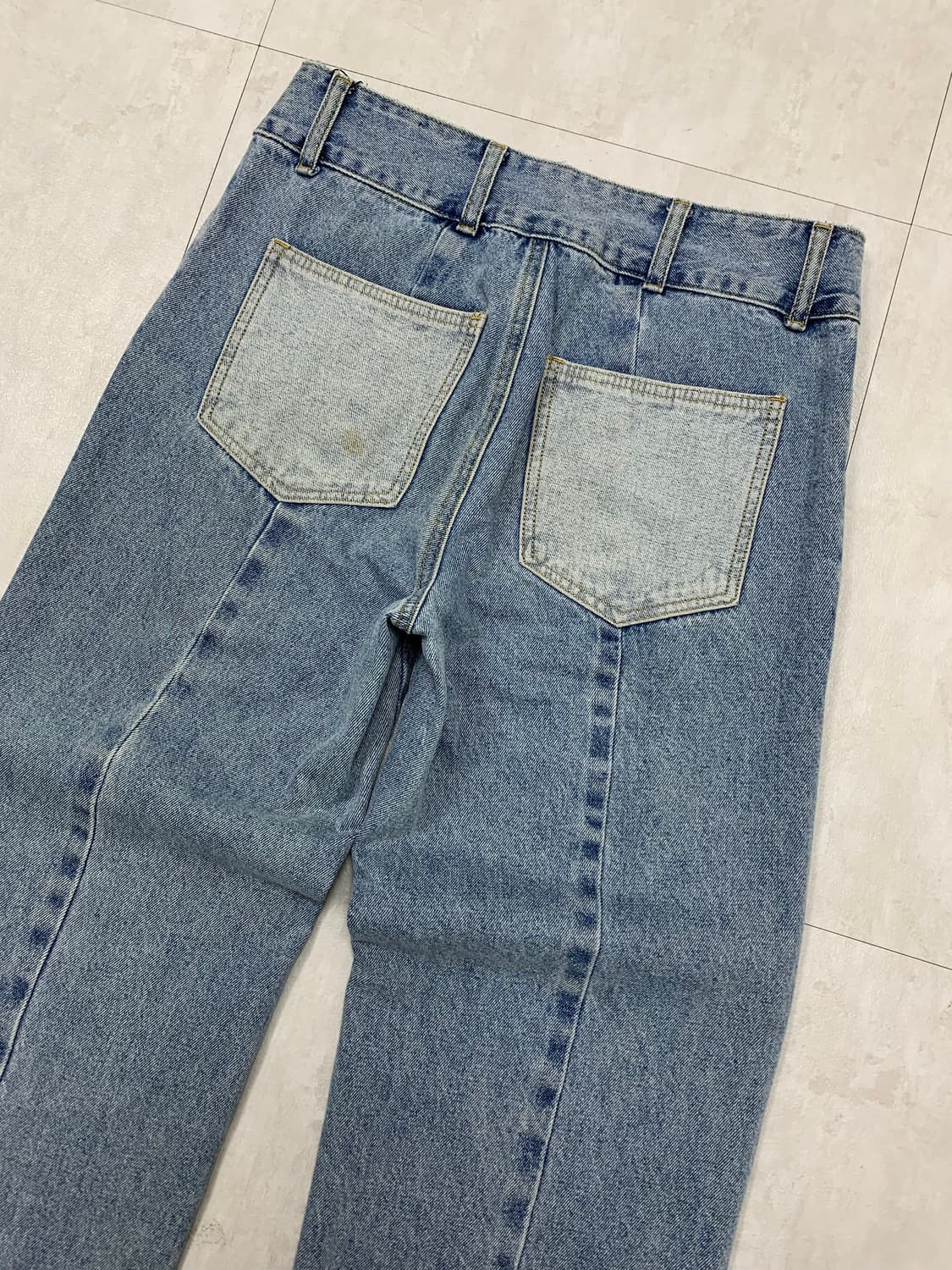 Luoneer 그런지 데님 팬츠 #659 상품이미지9