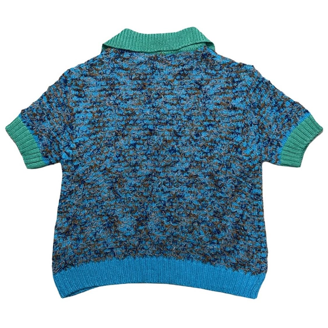 앤더슨벨 요세미티 폴로 니트 탑 블루 XS 상품이미지8