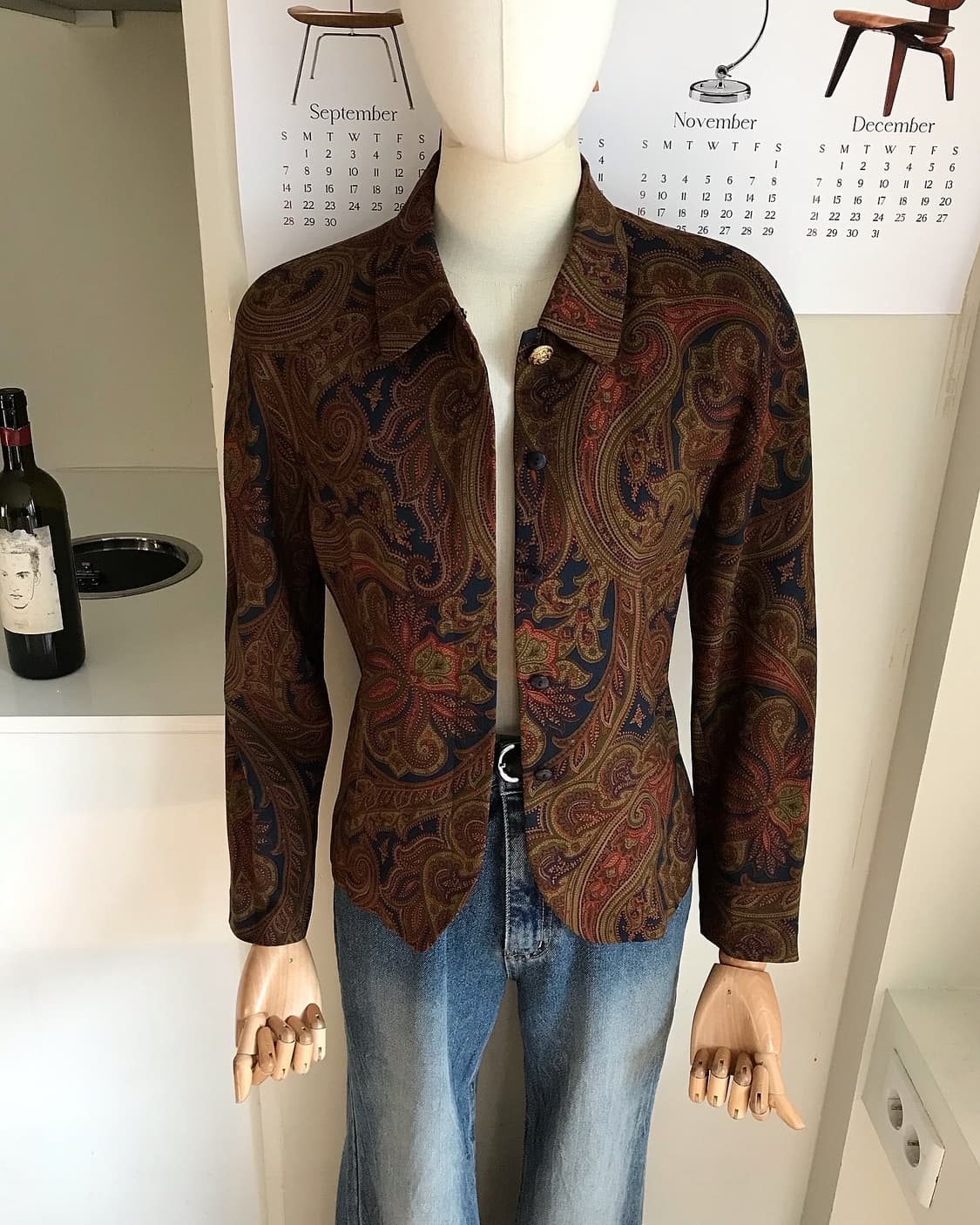 버버리 페이즐리 자켓 상품이미지1