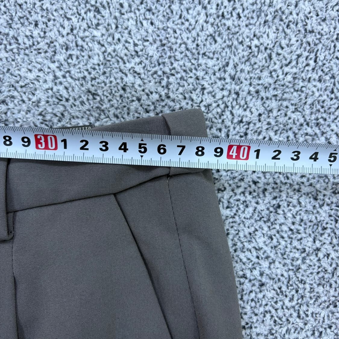 76 새상품 지오다노 핀턱 와이드팬츠 0323J 상품이미지6