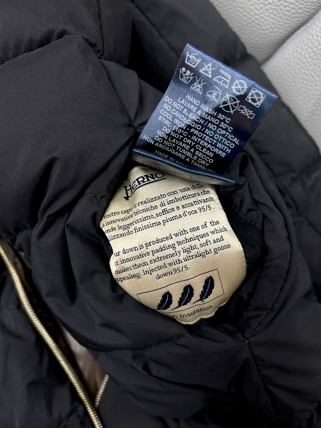 에르노 양면 구스다운패딩(42/55사이즈) 상품이미지8