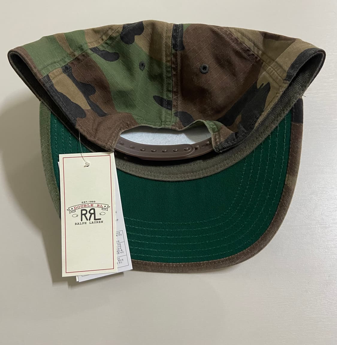 rrl 더블알엘 볼캡 윙로고 윙패치 모자 카모 상품이미지2