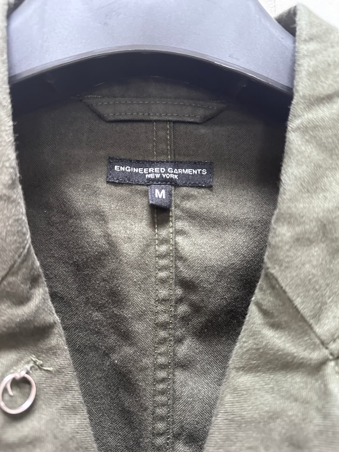 택포)엔지니어드가먼츠 베드포드자켓 올리브코튼브러시드HB M사이즈 상품이미지3