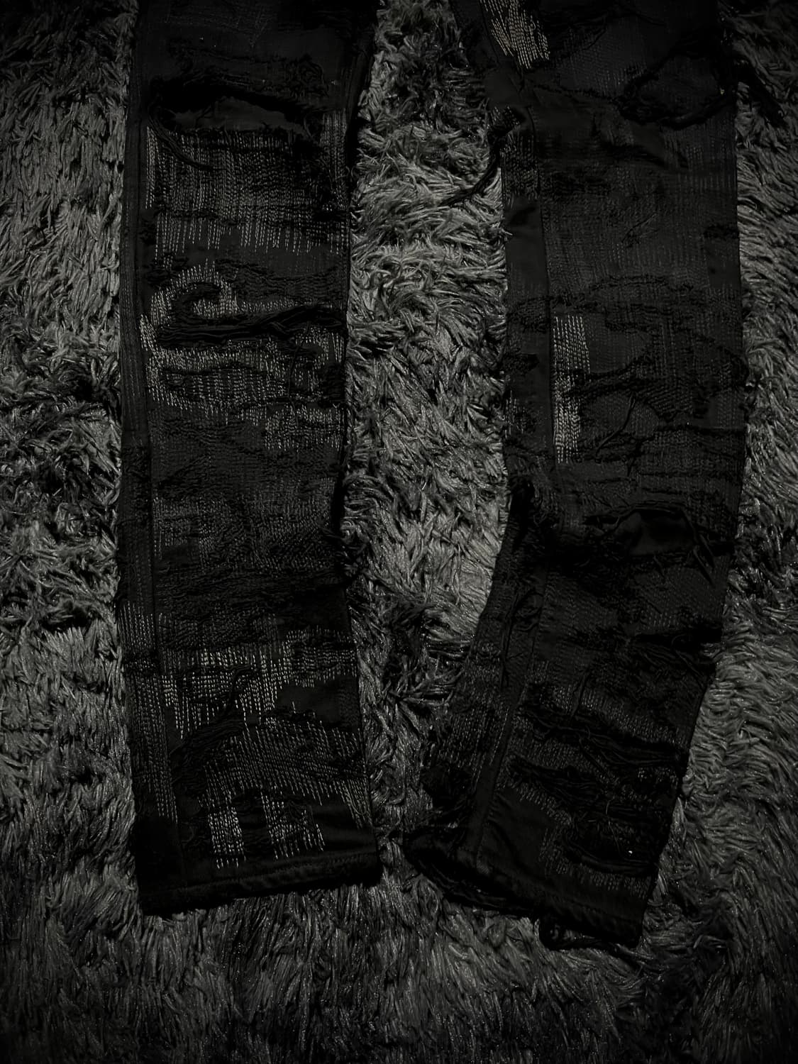 UNDERCOVER 85데님 블랙 스키니진 상품이미지4