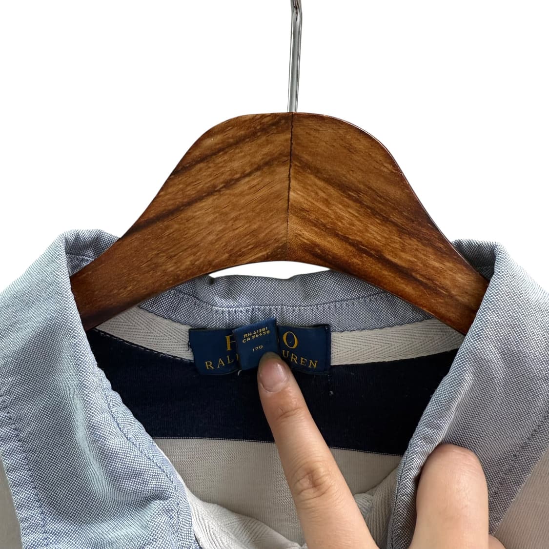 [XL] 폴로 네이비 스트라이프 카라티 상품이미지6