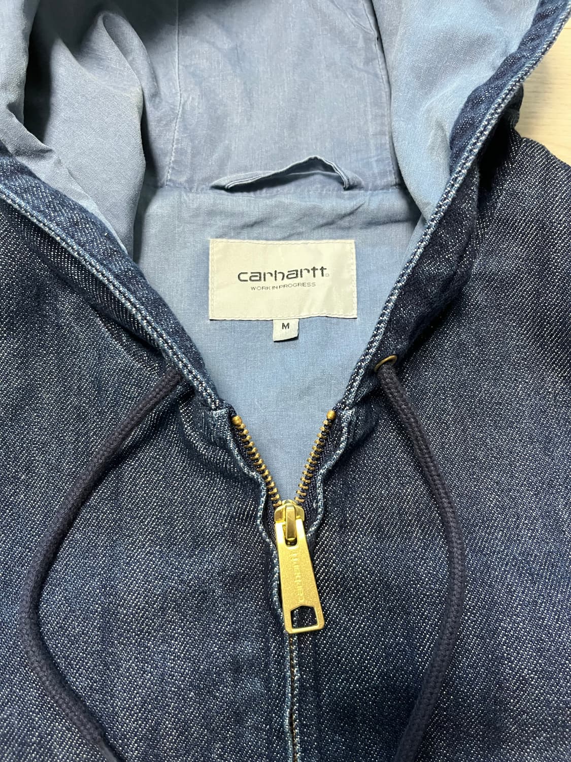 칼하트 데님 액티브 자켓 상품이미지2