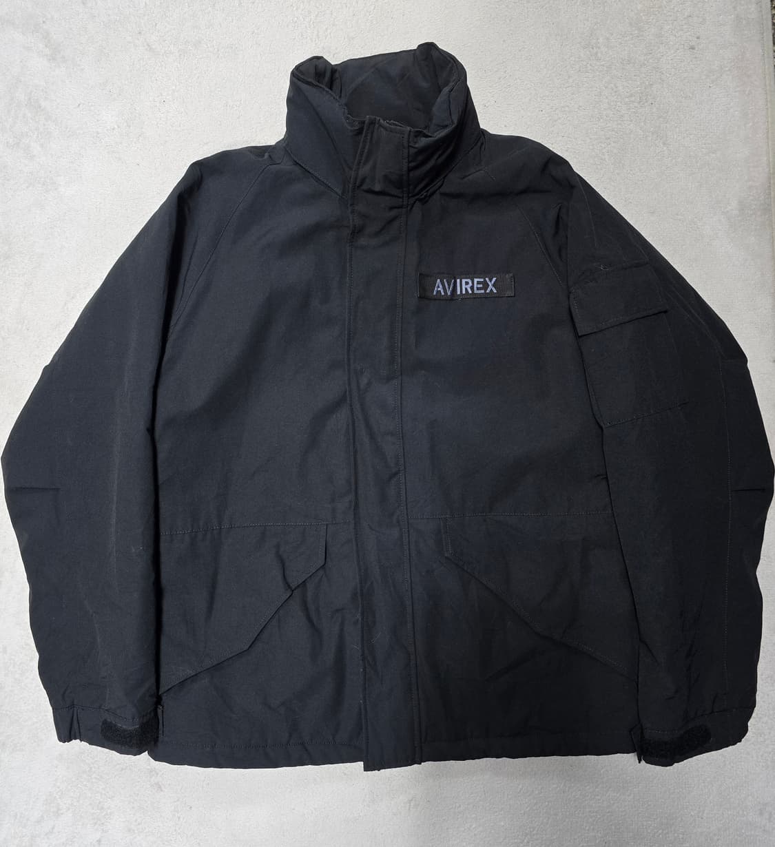 Avirex 아비렉스 블랙 다운 패딩 L 상품이미지1