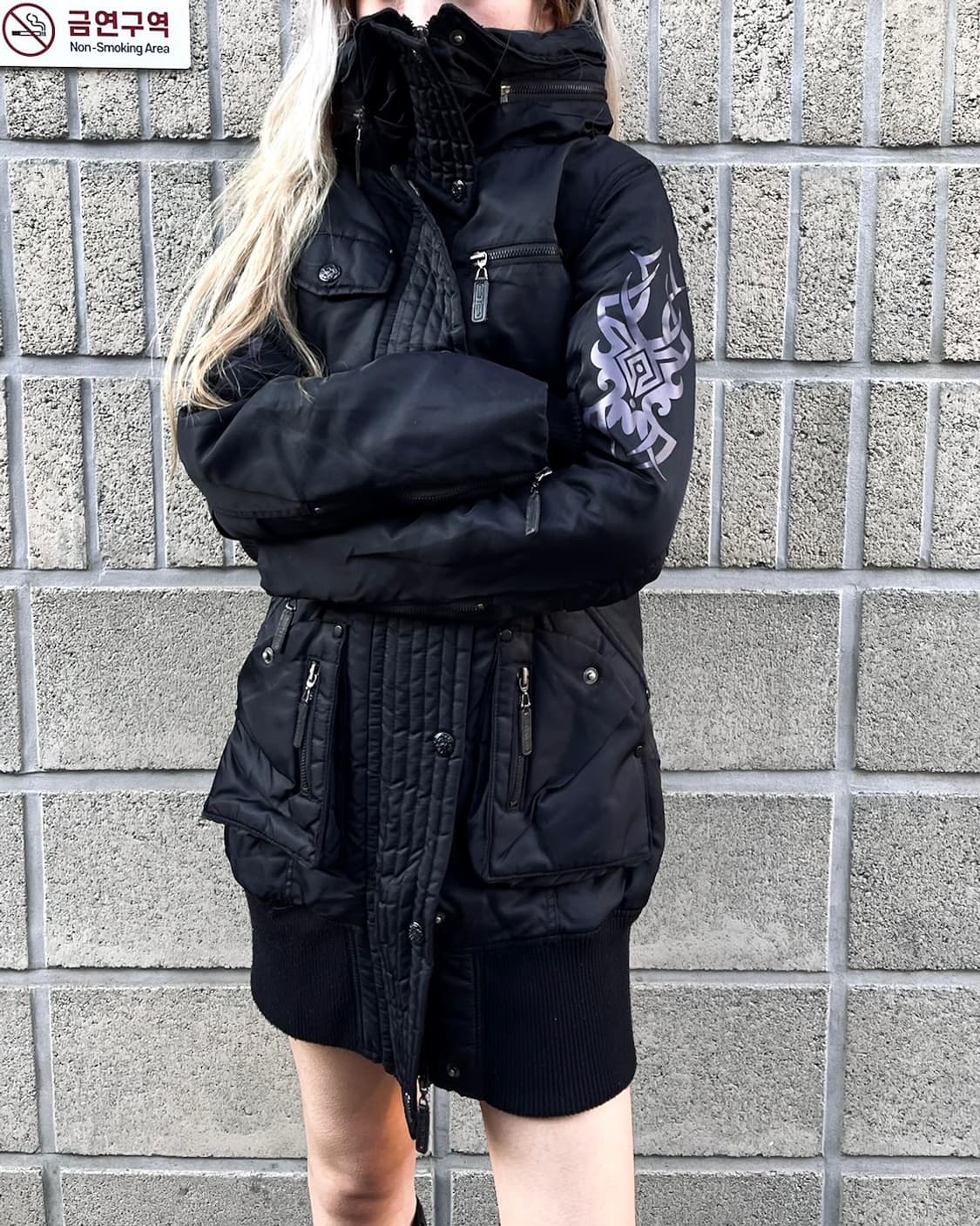 큐티플래시 윈터 시즌 투웨이 집업 다운 자켓 상품이미지1