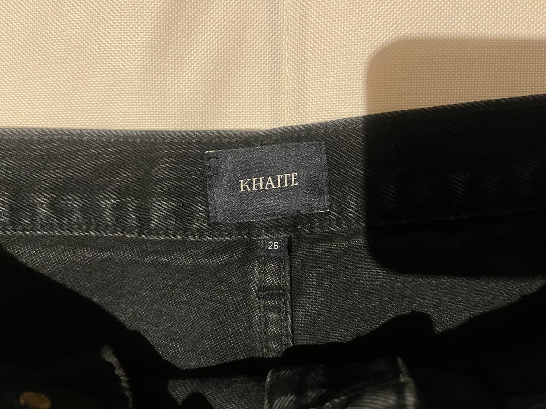 Khaite ) 조던 블랙 데님 상품이미지6