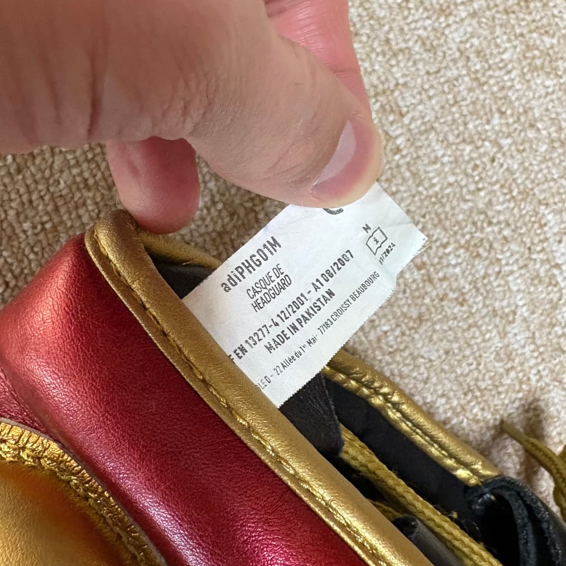 아디다스 복싱 헤드기어 m 상품이미지3