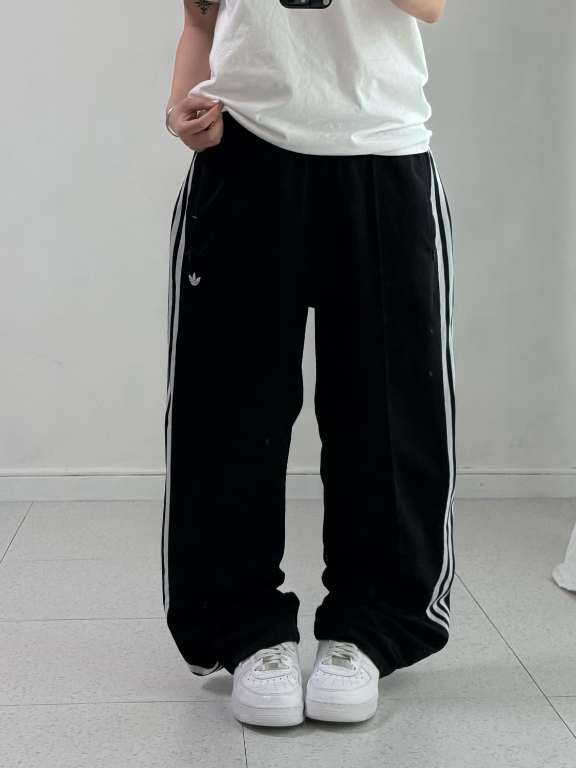 아디다스 블랙 파이어버드 트랙팬츠 상품이미지2