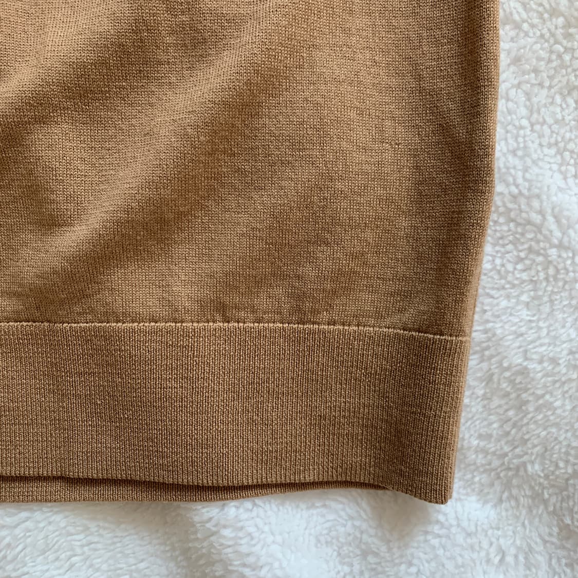 일본 유니클로 울 100  라운드 니트 상품이미지7