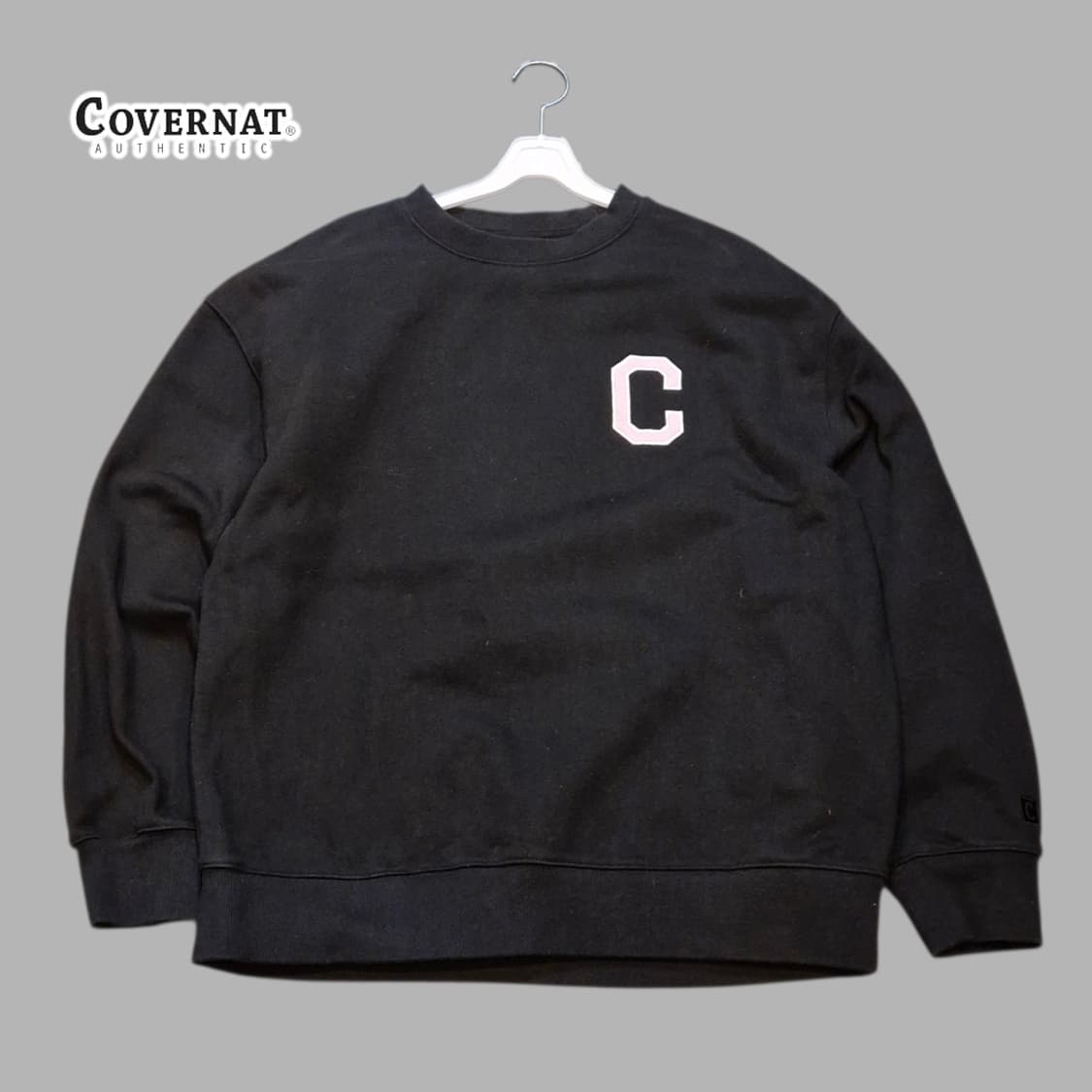 XL 커버낫 블랙 맨투맨  상품이미지1