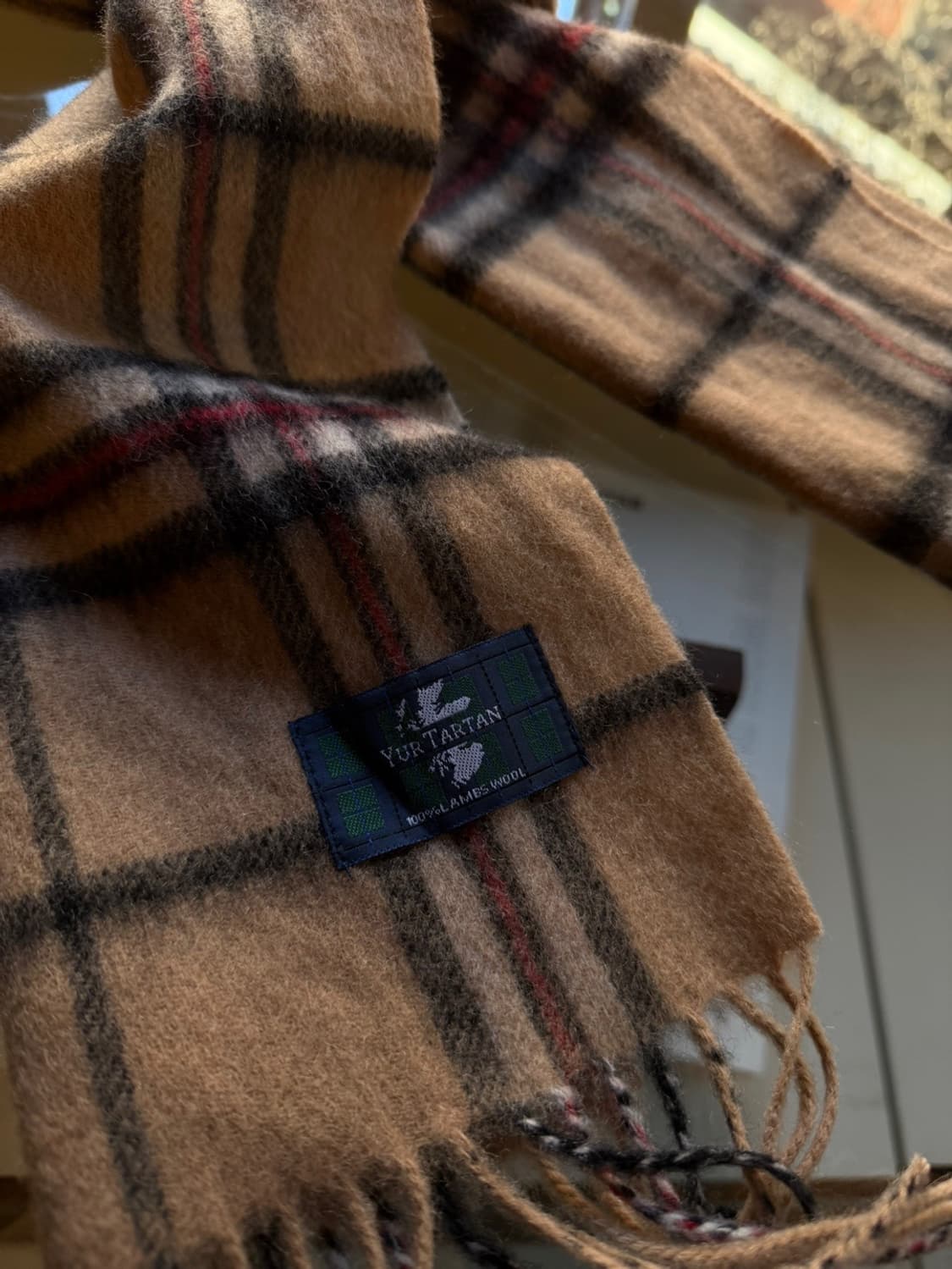 YUR TARTAN 램스울 머플러 상품이미지3