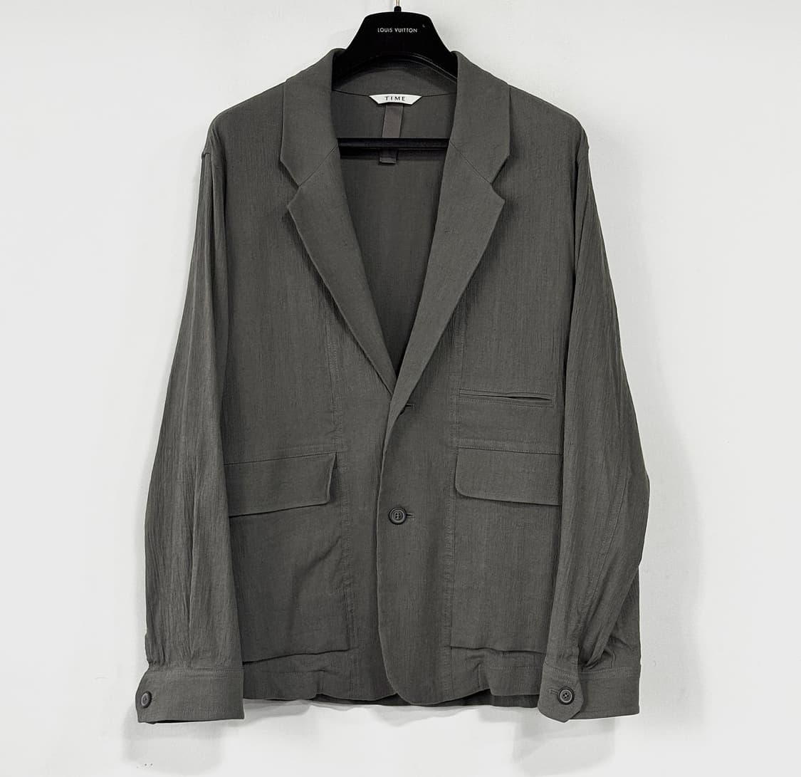 타임옴므 린넨 싱글 재킷 L 상품이미지1